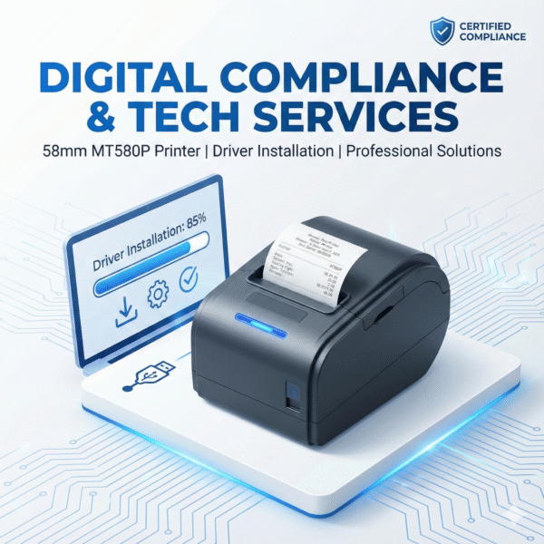 MT580P Thermal Printer Driver Download & Installation Service – 58mm POS Printer Setup