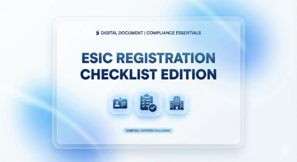 ESIC Registration Checklist PDF for Employers